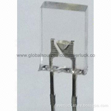 Rectangle water clear lens LED components
